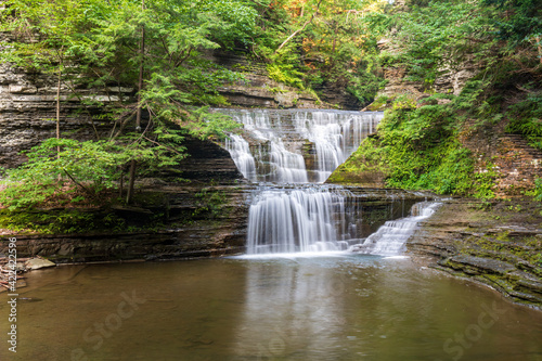 Buttermilk Falls State Park Waterfalls in Ithaca New York