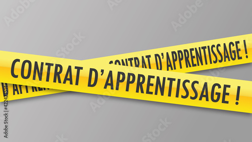 Logo contrat d'apprentissage.