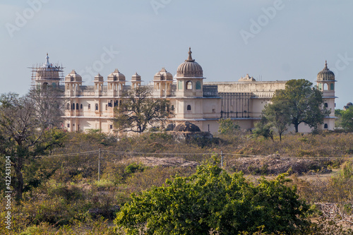 Fateh Prakash Palace at Chittor Fort in Chittorgarh, Rajasthan state, India photo