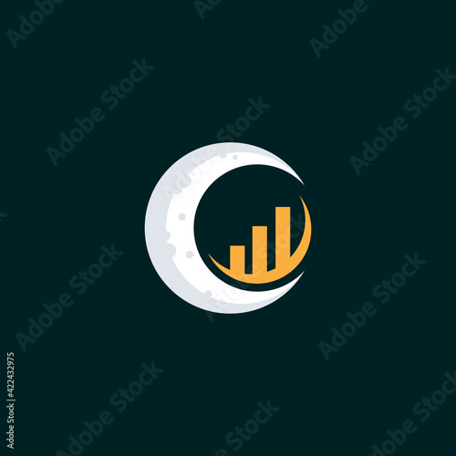business moon logo