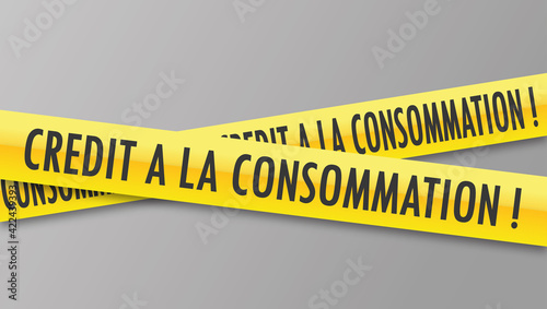 Logo crédit à la consommation.