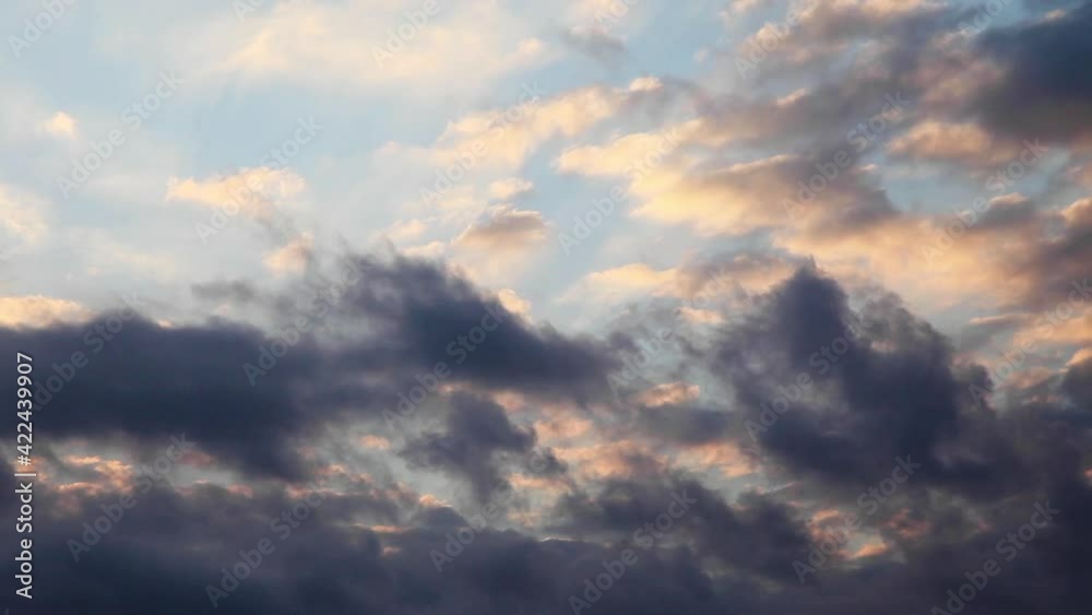 Gloomy clouds monsoon clouds of Bali Indonesia Gloomy clouds monsoon clouds of Bali Indonesia