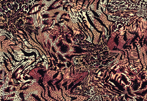 animal skin pattern vector