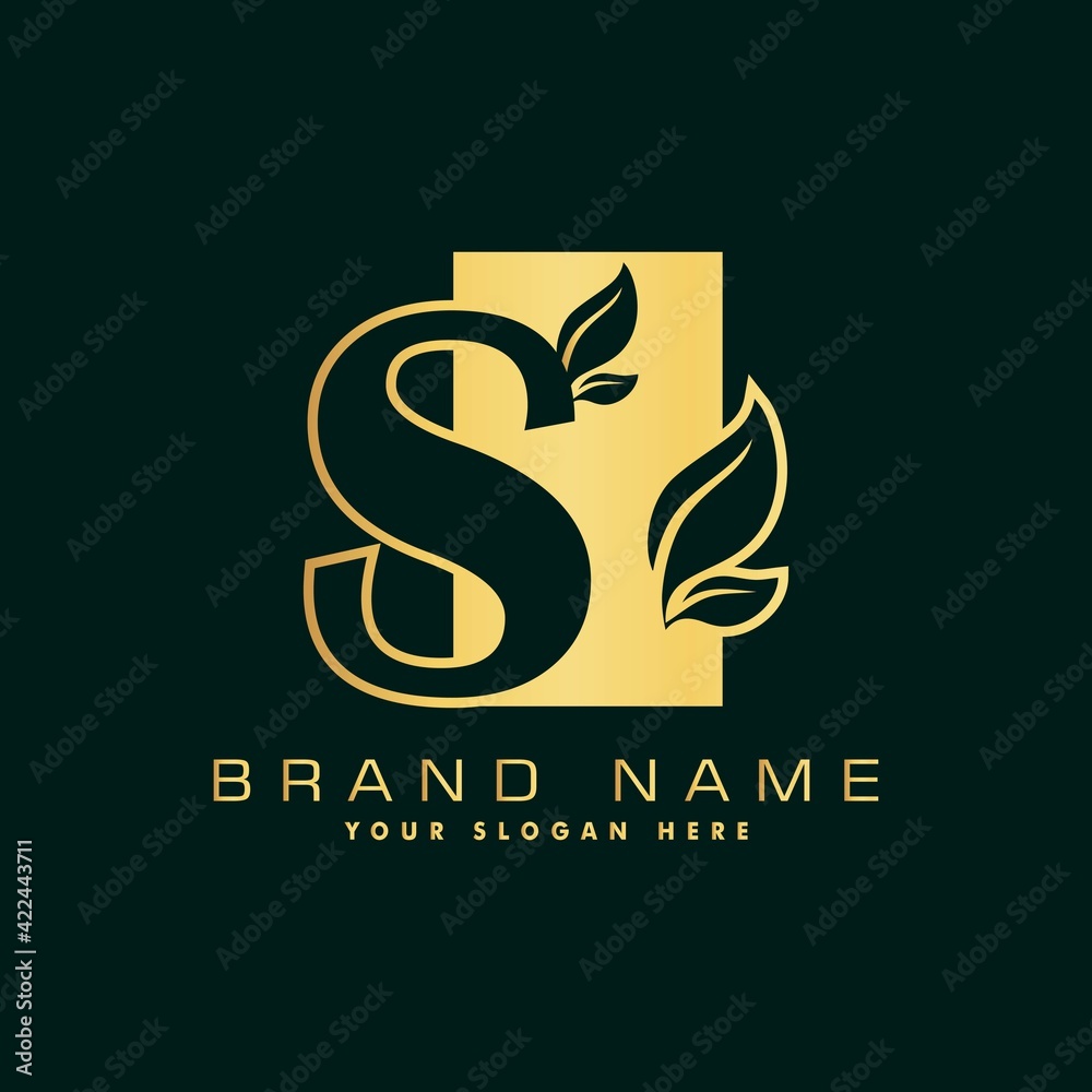 Fototapeta premium Alphabet template logo