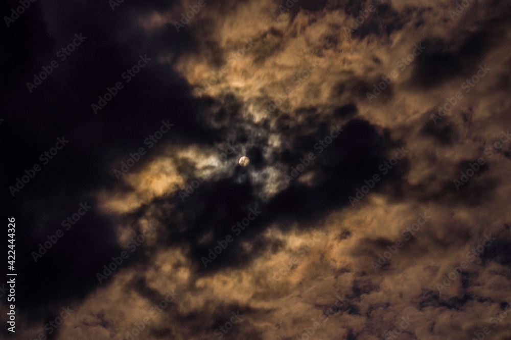 Obraz premium time lapse clouds