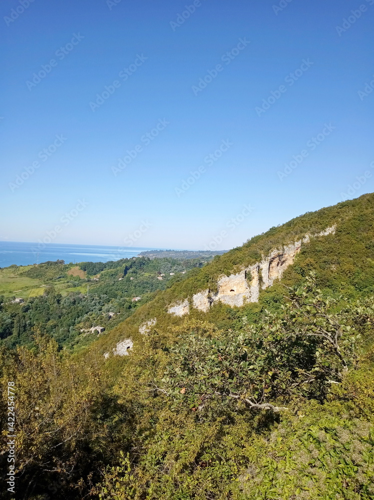 Obraz premium view from the top of the mountain