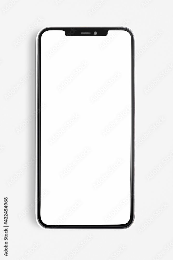 Mobile phone screen mockup digital device Mobile phone screen mockup digital device