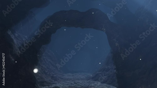 The Valley Under The Deep Sea is motion footage for documentary films and cinematic in environment scene. Also good background for scene and titles, logos photo