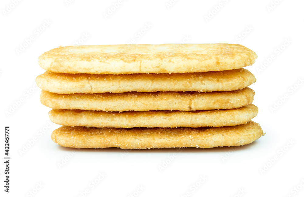 rice cracker isolated on white background rice cracker isolated on white background