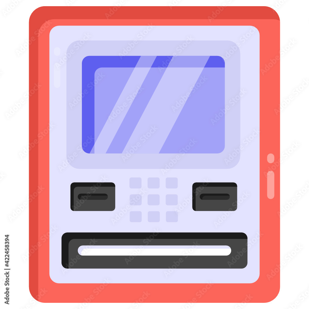 Atm machine flat editable vector
Atm machine flat editable vector