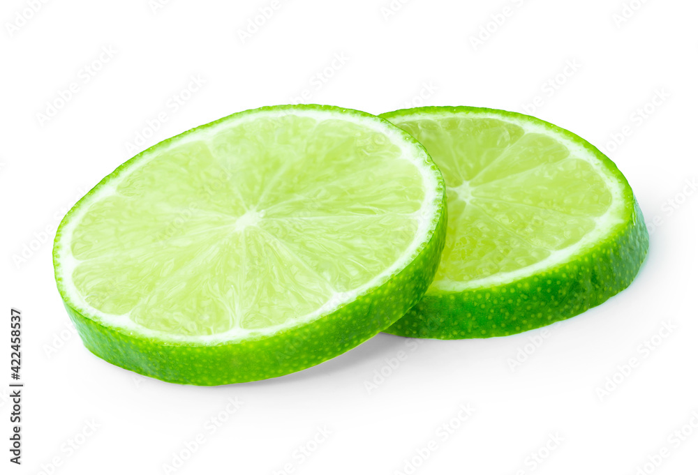 lime or green lemon isolated on white background lime or green lemon isolated on white background