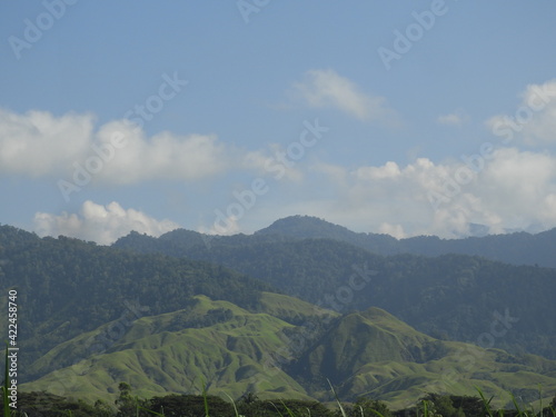 landscape with clouds