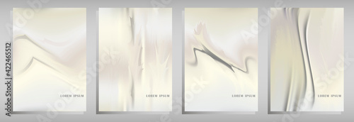 templates for mother-of-pearl covers, for the design of modern booklets, catalogs, brochures, etc.