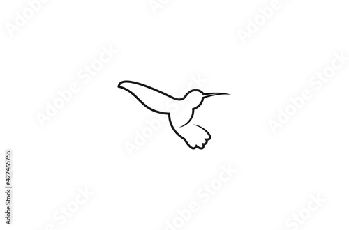 colibri logo in white ackground