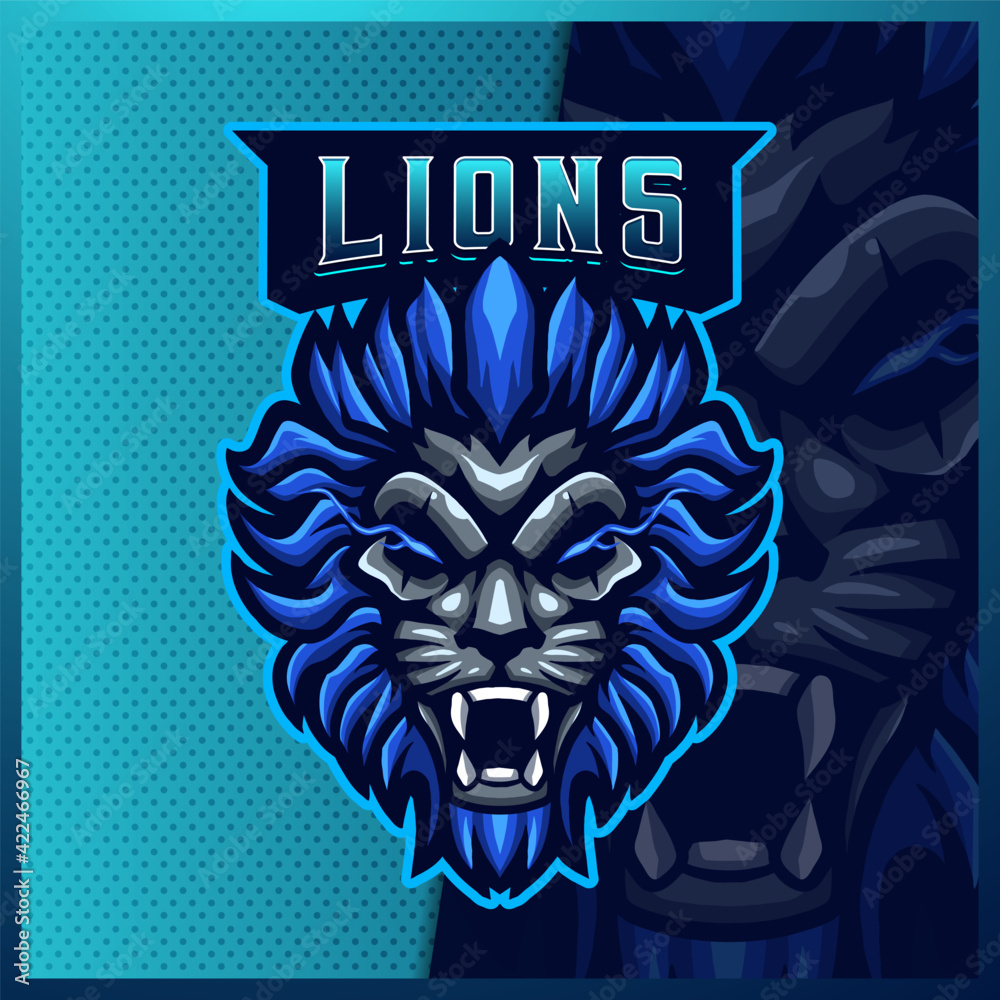 Lion eSports Logo by Dr4g DESIGN on Dribbble