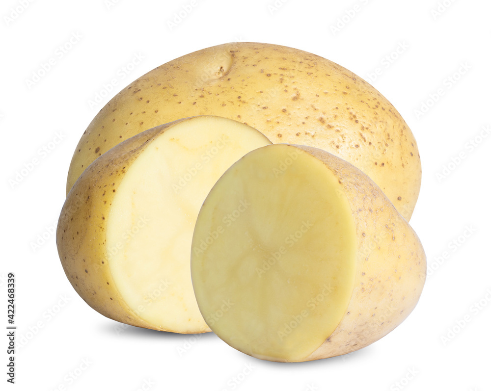 Potato vegetable isolated on white background Potato vegetable isolated on white background