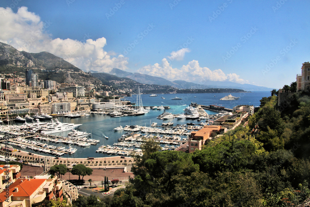 A view of Monaco Harbour