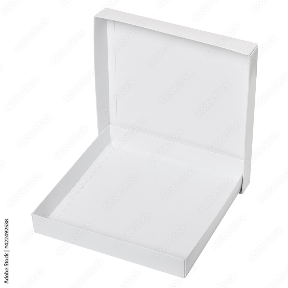 Cardboard packaging for confectionery isolated