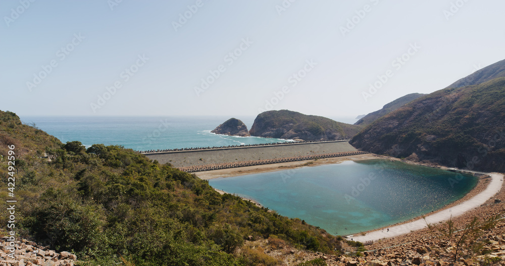 High Island Reservoir in Hong Kong Geo Park High Island Reservoir in Hong Kong Geo Park