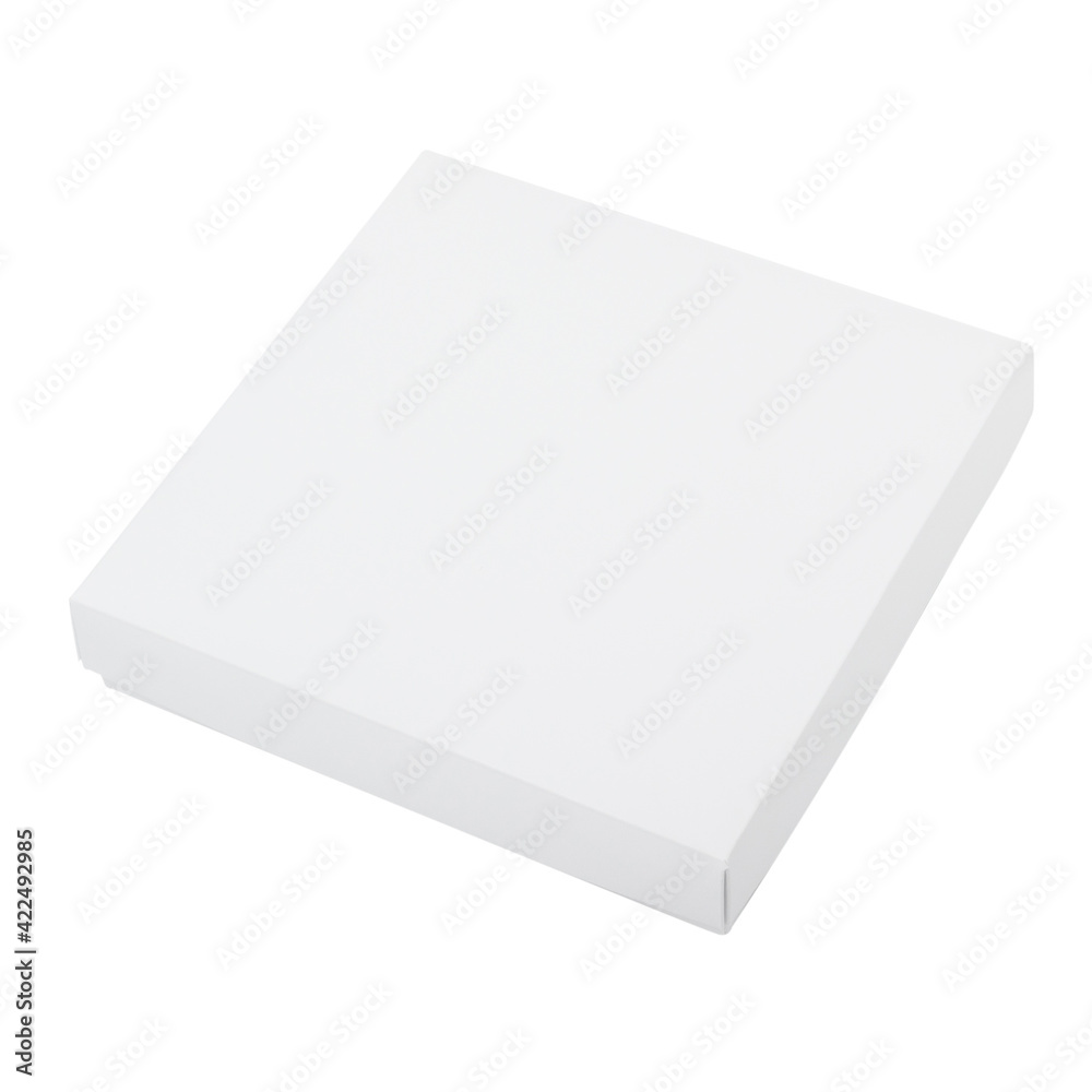 Cardboard packaging for confectionery isolated Cardboard packaging for confectionery isolated