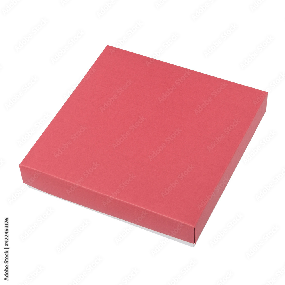 Cardboard packaging for confectionery isolated Cardboard packaging for confectionery isolated