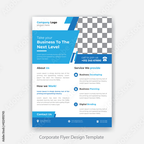 Corporate Flyer Design Template 