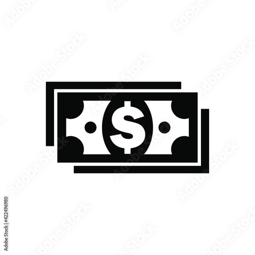 Cash dollar money icon