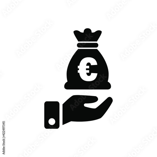 Euro payment icon