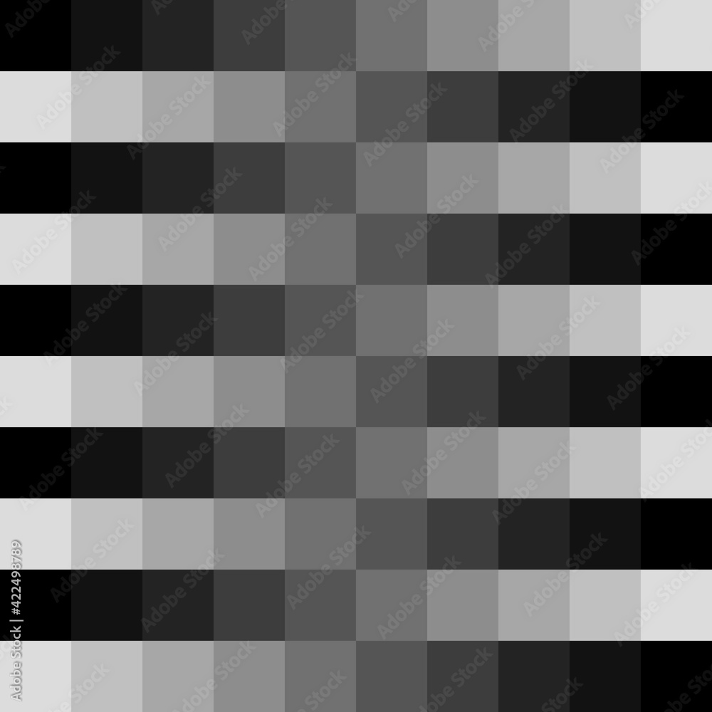 Black And White Squares. Vector.