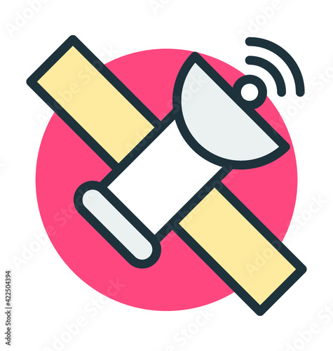 Satellite Vector Icon