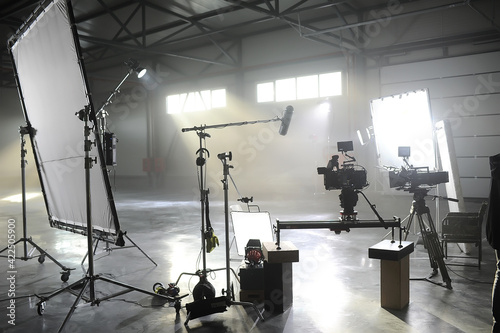 Fotomurale Profesional video studio