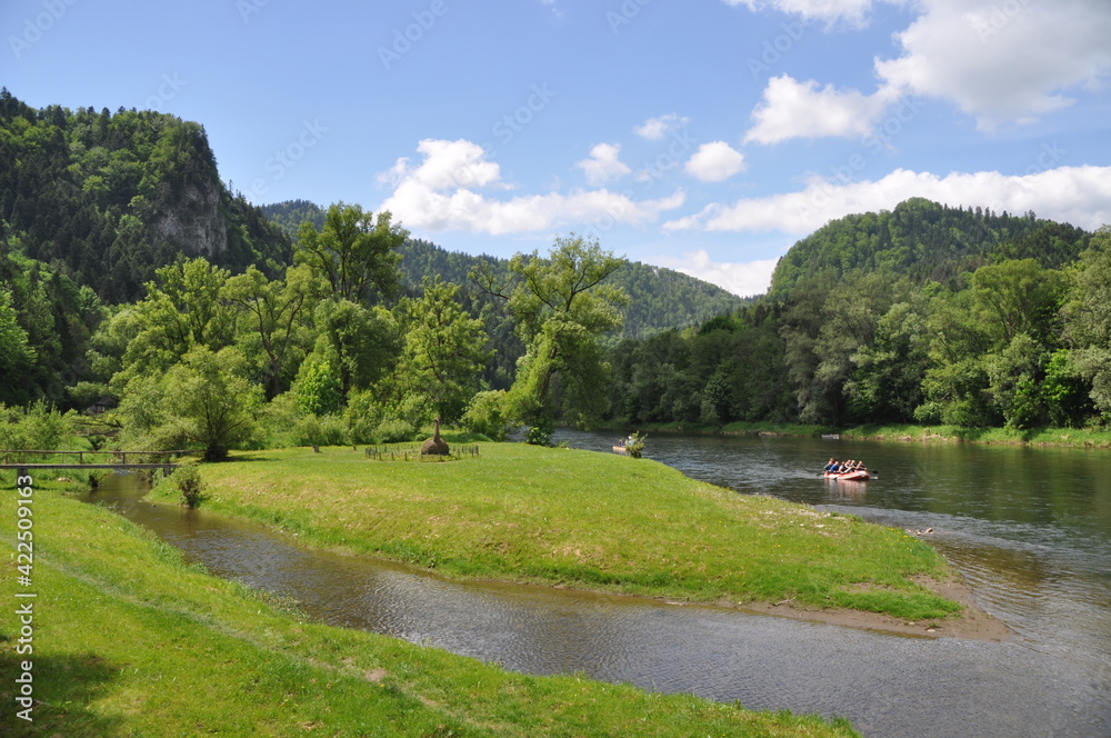 Pieniny Mountains, National Park, Poland Pieniny Mountains, National Park, Poland