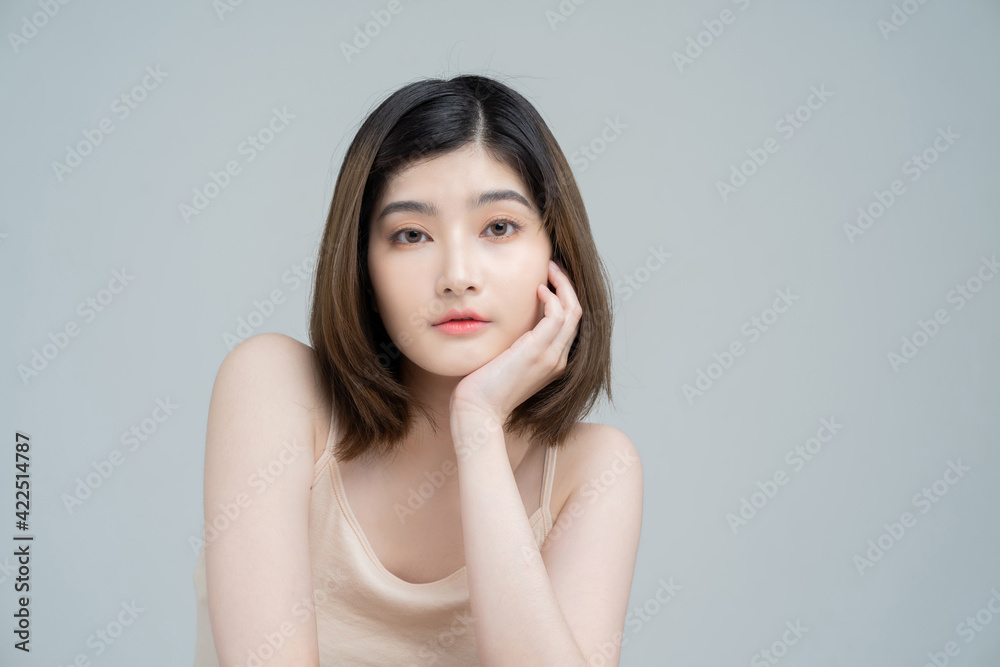 Beautiful asian woman with a beautiful face Beautiful asian woman with a beautiful face