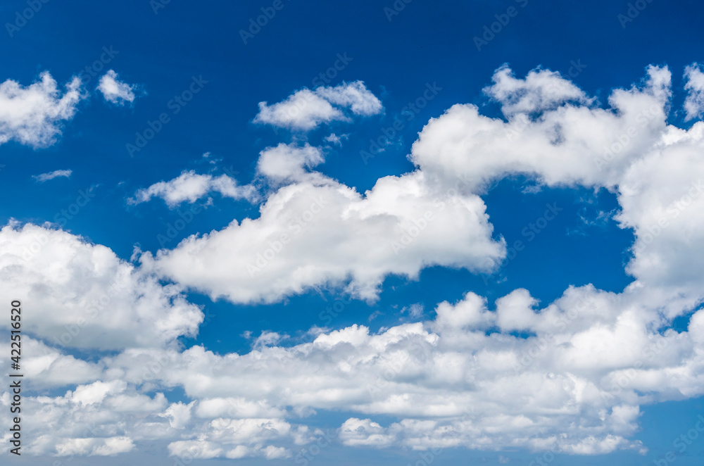 Beautiful clouds with the blue sky background Beautiful clouds with the blue sky background