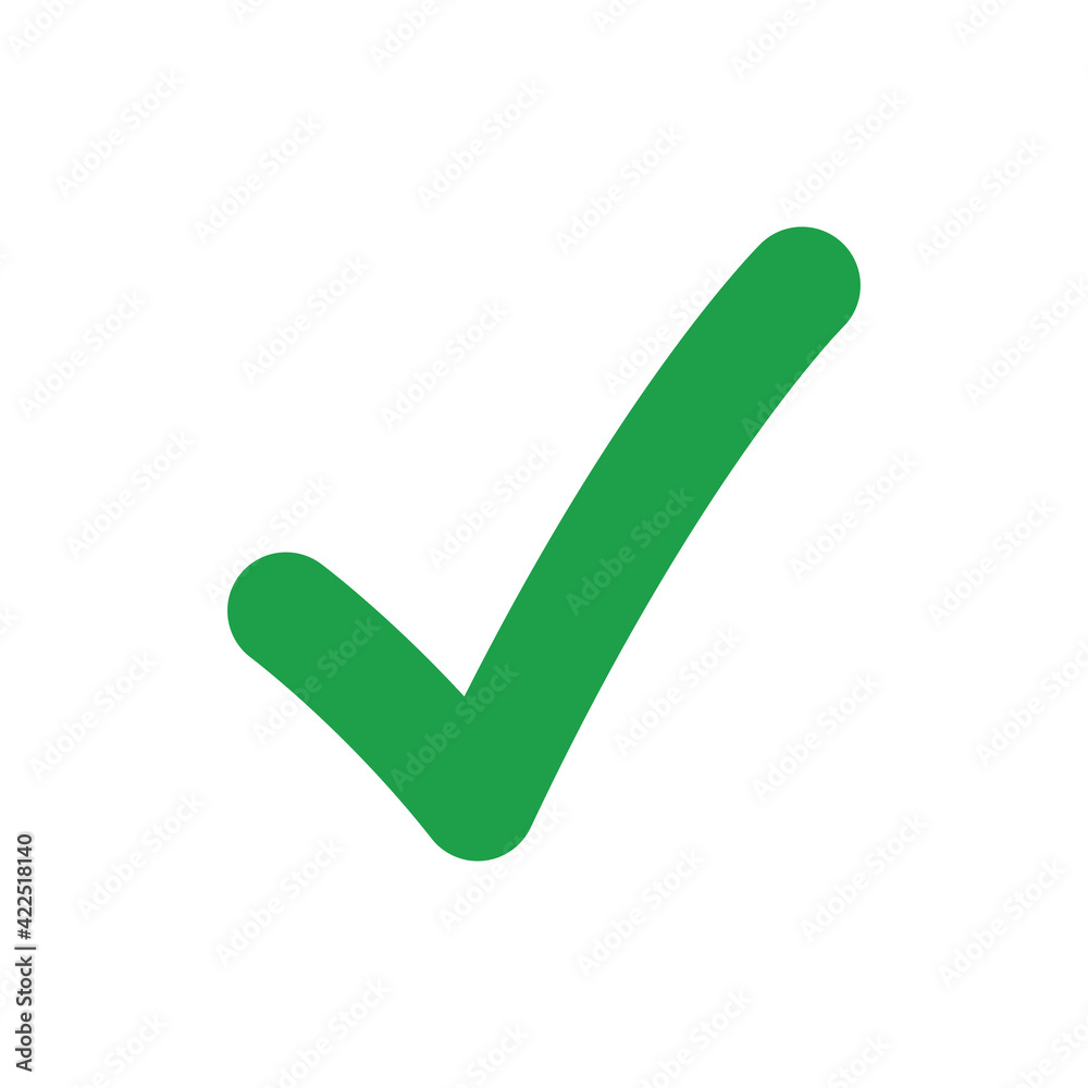 green Checkmark Icon Vector illustration green Checkmark Icon Vector illustration