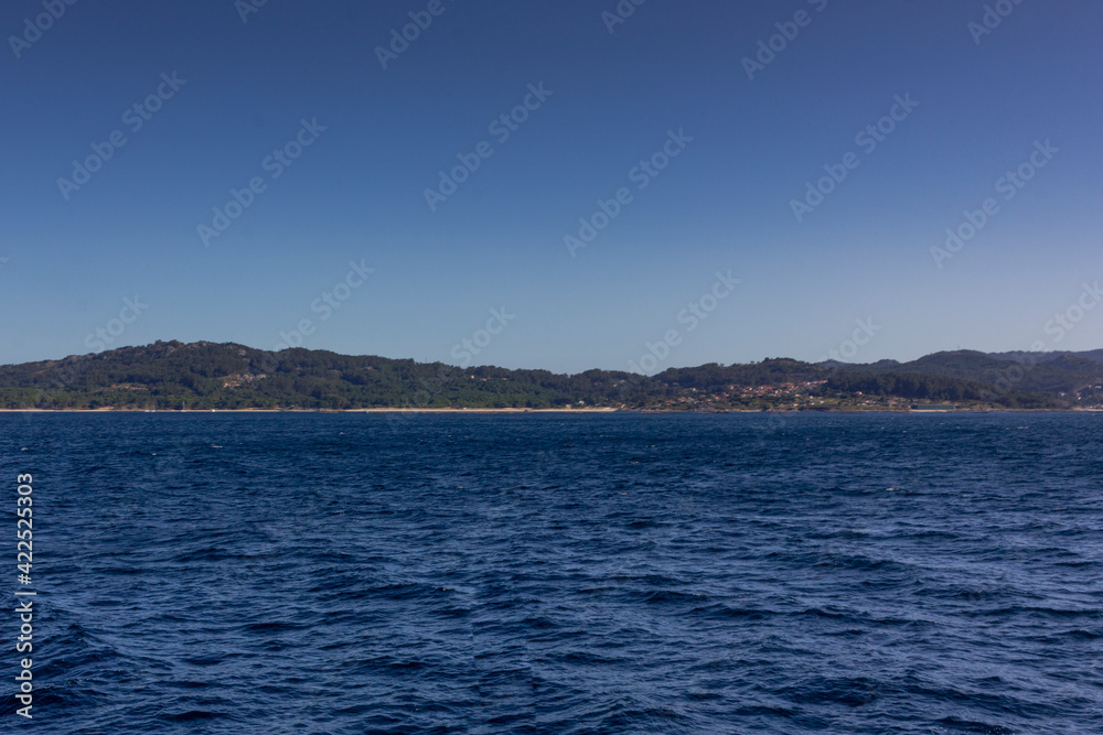 Boat trip through the Atlantic Ocean