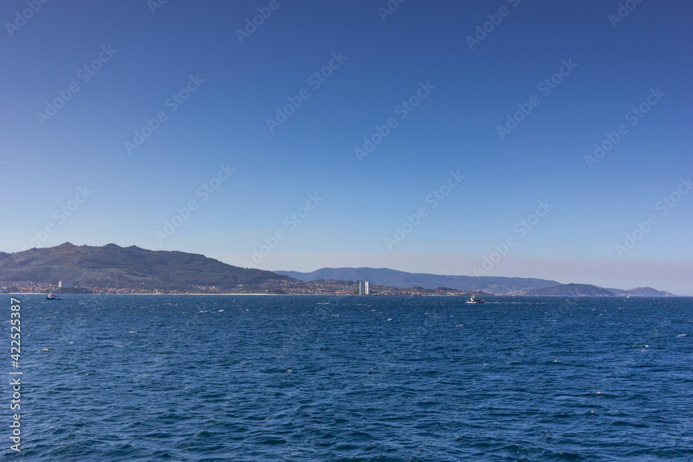 Boat trip through the Atlantic Ocean