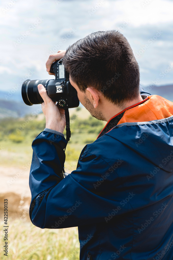 A Photographer Capturing The Nature A Photographer Capturing The Nature
