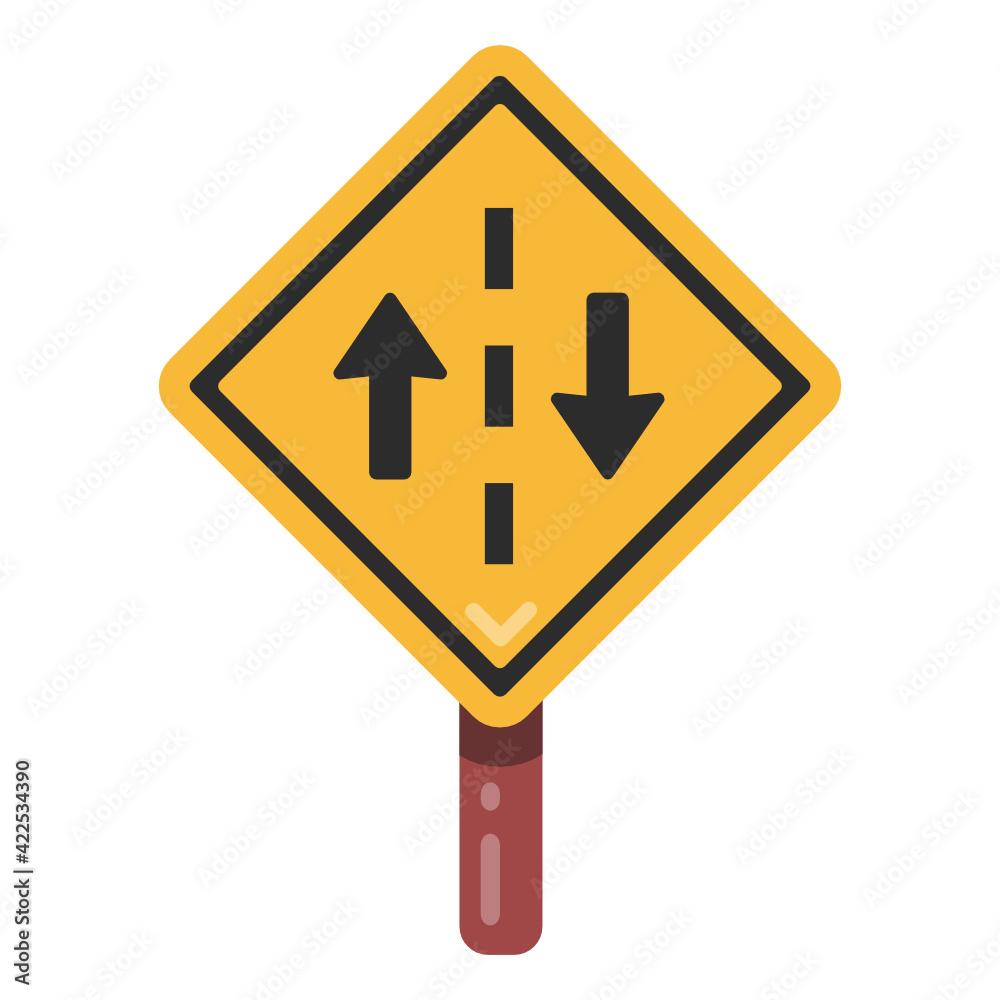 A two way road, flat icon download
A two way road, flat icon download