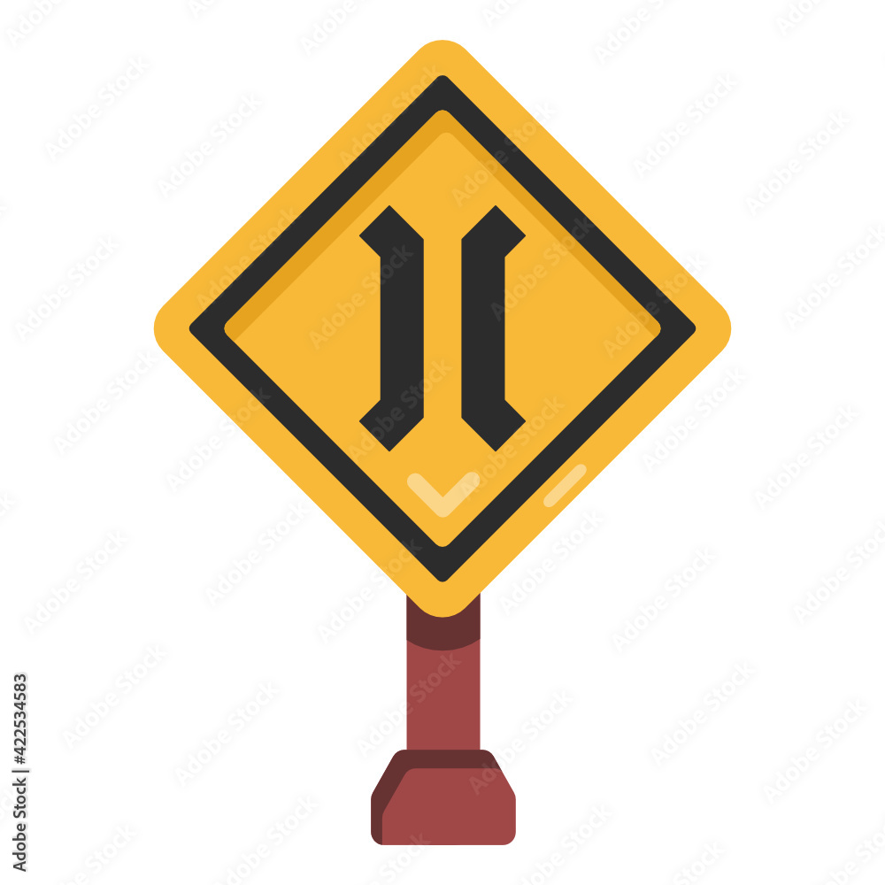 A two way road, flat icon download
A two way road, flat icon download