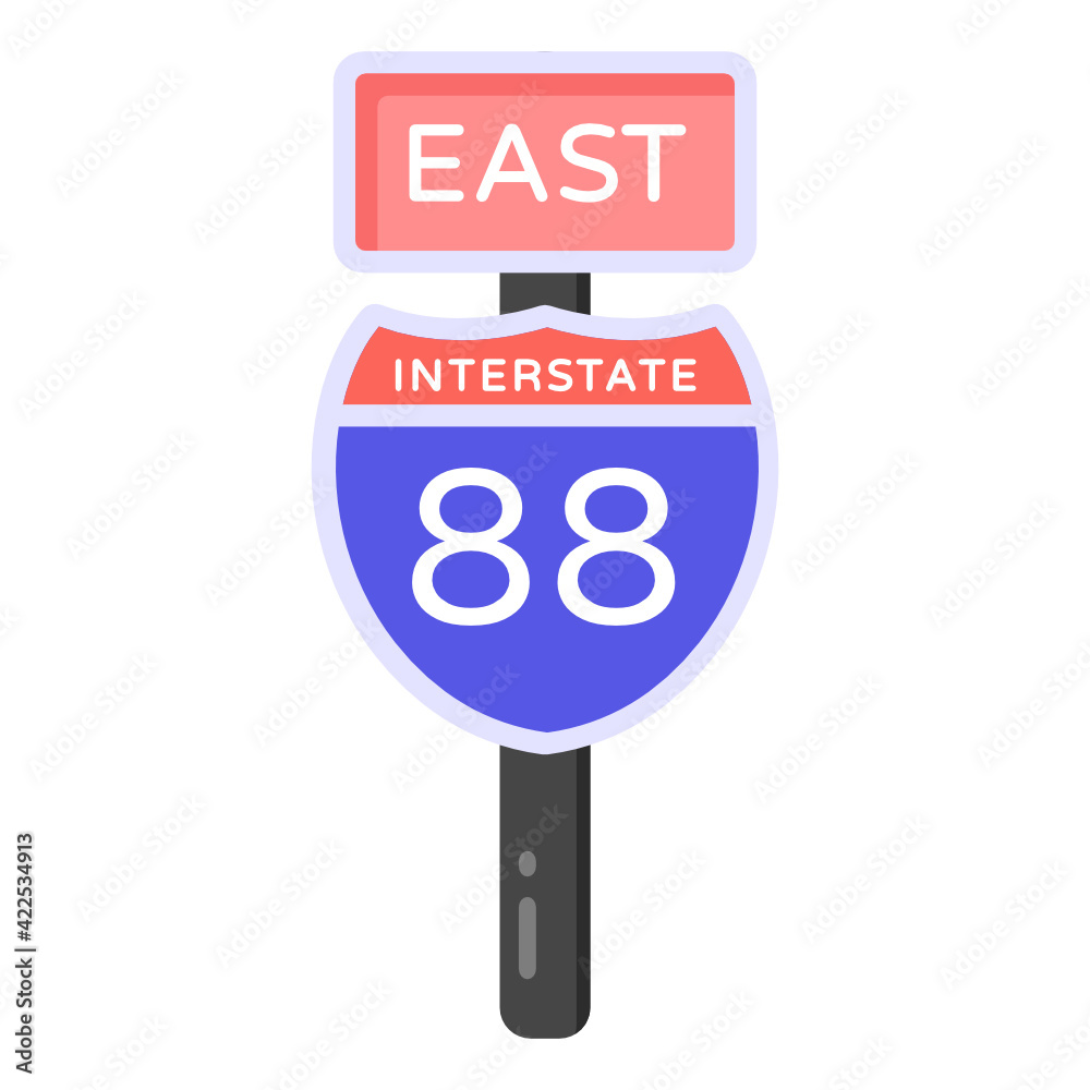 
A right turn board isolated on white background

