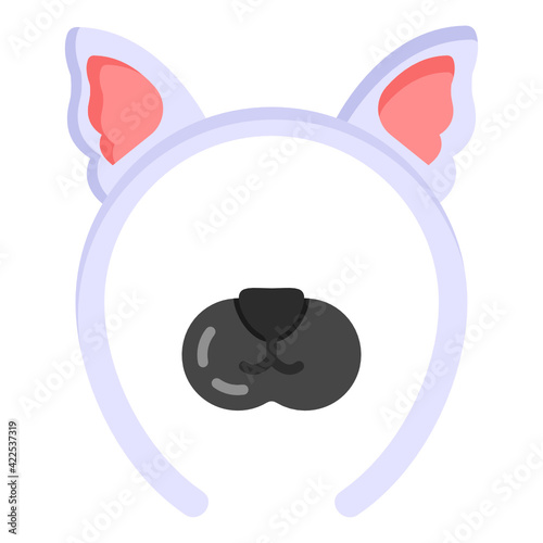 
Download this attractive flat vector of cat props 

