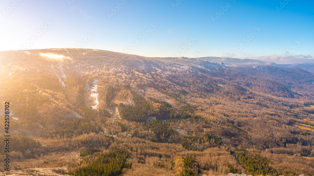 Lookout from Palicnik in Jizera Mountains Lookout from Palicnik in Jizera Mountains