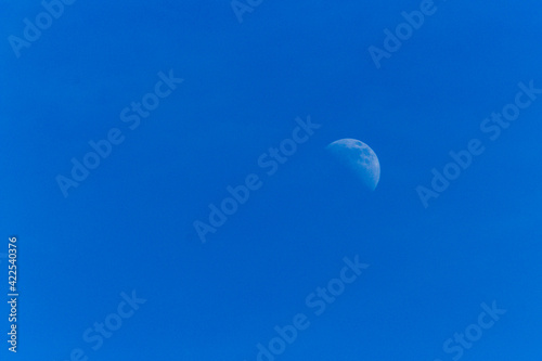 Moon in the afternoon