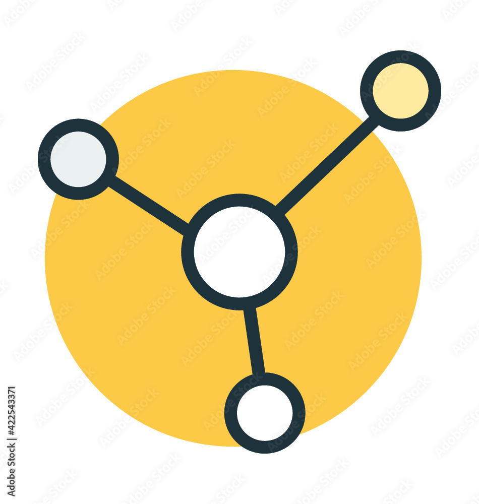 Molecule Vector Icon