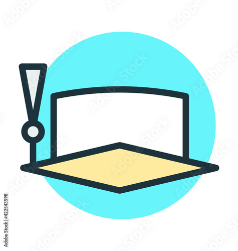 Mortarboard Vector Icon