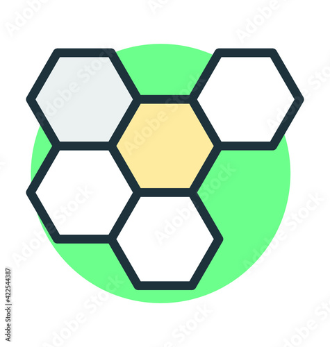 Molecule Vector Icon