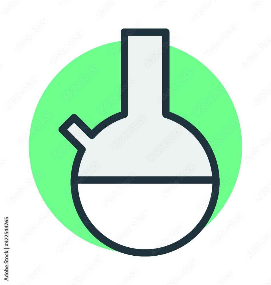 Conical Flask Vector Icon Conical Flask Vector Icon