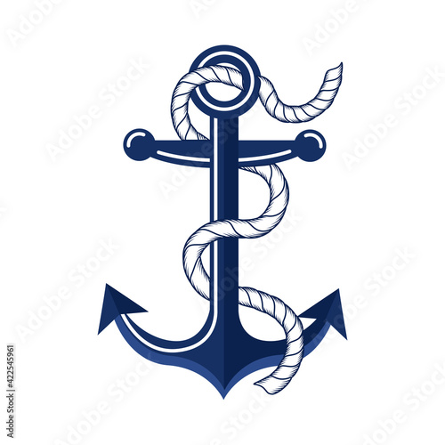 anchor with rope