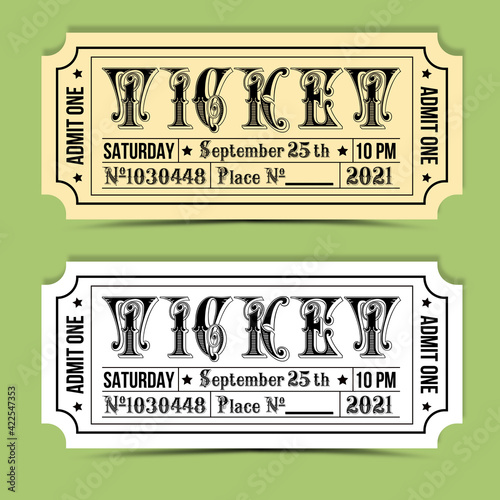 Vintage Tickets